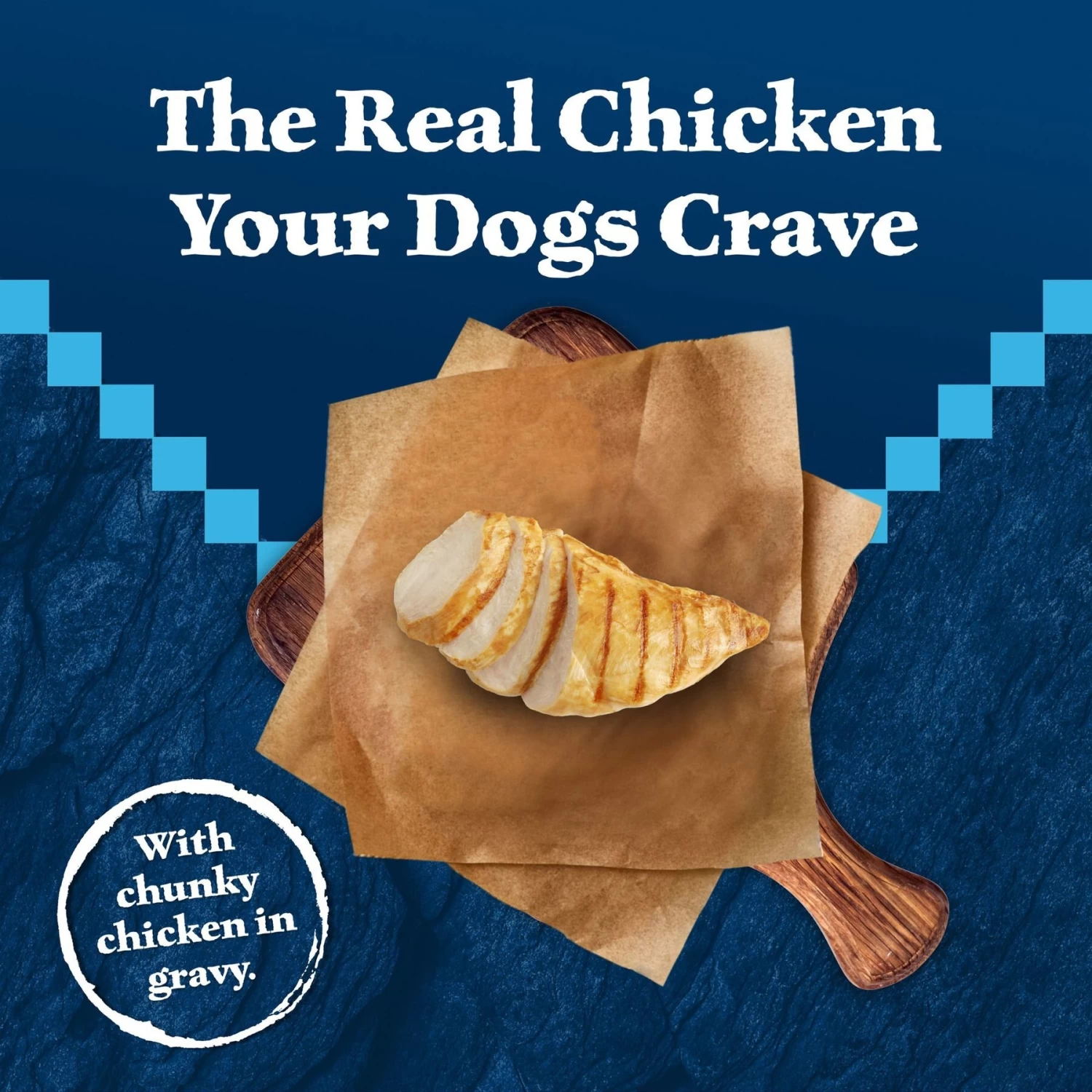 Blue Buffalo Wilderness Wolf Creek Stew Chunky Chicken Stew Grain-Free Adult Canned Dog Food - Image 3