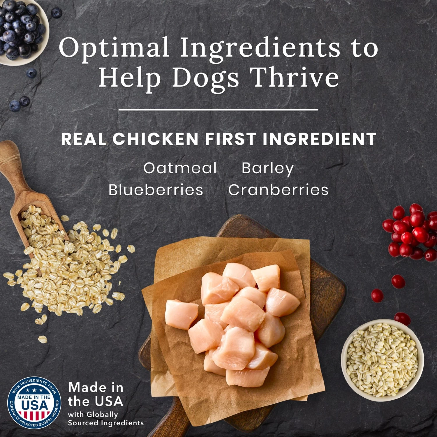 Blue Buffalo Blue Wilderness Premier Blend With Meaty Cuts Chicken Senior Dry Dog Food - Image 4