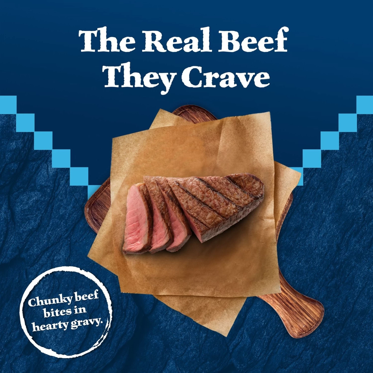 Blue Buffalo Wilderness Trail Toppers Wild Cuts Chunky Beef Bites In Hearty Gravy Grain-Free Dog Food Topper - Image 3