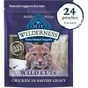 Blue Buffalo Wilderness Tasty Toppers Wild Cuts Tasty Chicken Morsels In Savory Gravy Grain-Free Cat Food Topper