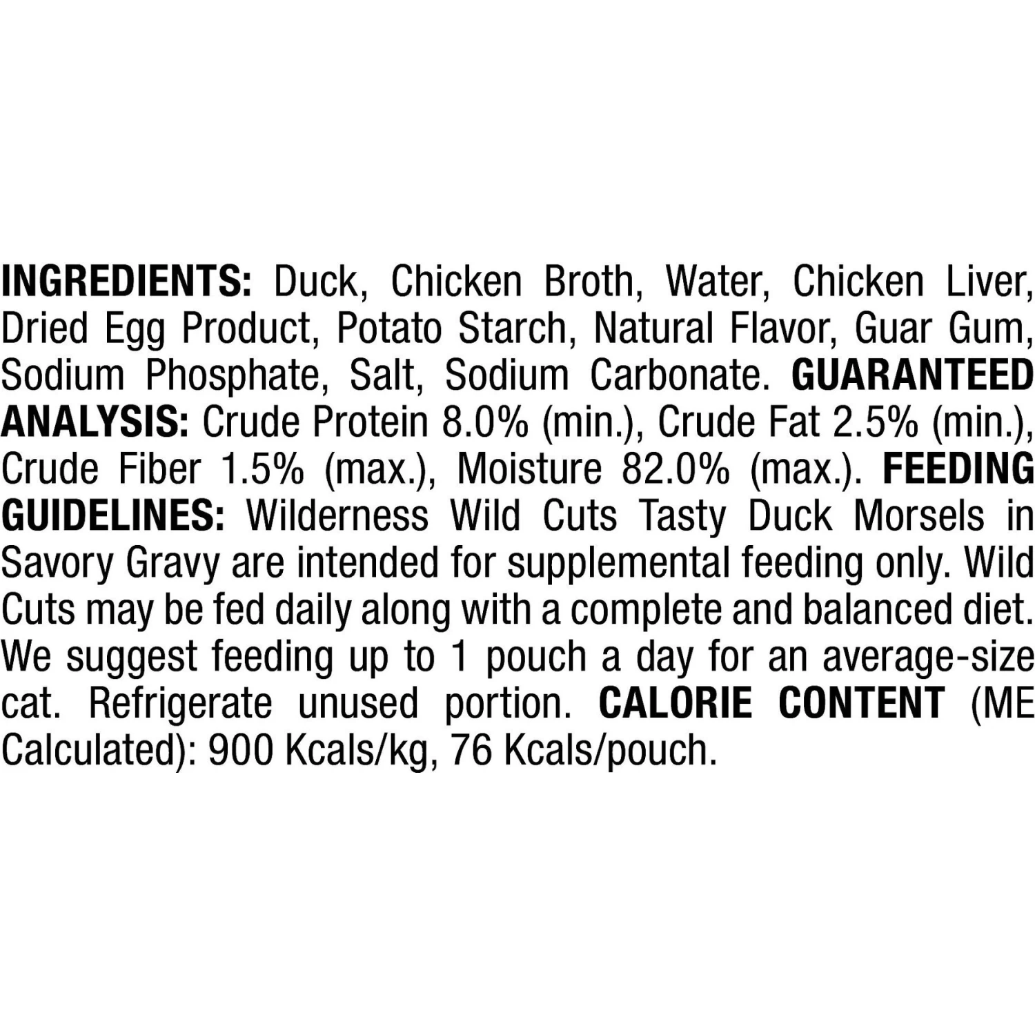 Blue Buffalo Wilderness Tasty Toppers Wild Cuts Tasty Duck Morsels In Savory Gravy Grain-Free Cat Food Topper - Image 3