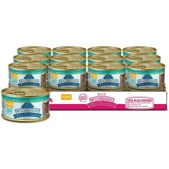 Blue Buffalo Wilderness Wild Delights Flaked Chicken & Trout In Tasty Gravy For Kittens Grain-Free Canned Cat Food