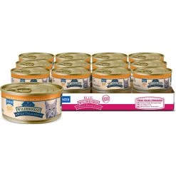 Blue Buffalo Wilderness Wild Delights Minced Chicken & Turkey In Tasty Gravy Grain-Free Canned Cat Food