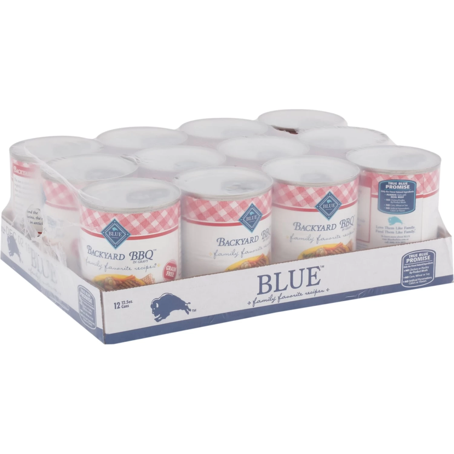 Blue Buffalo Family Favorite Grain-Free Recipes Backyard BBQ Canned Dog Food - Image 2