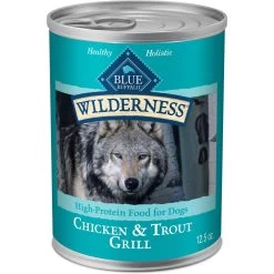 Blue Buffalo Wilderness Trout & Chicken Grill Grain-Free Canned Dog Food