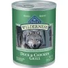 Blue Buffalo Wilderness Duck & Chicken Grill Grain-Free Canned Dog Food