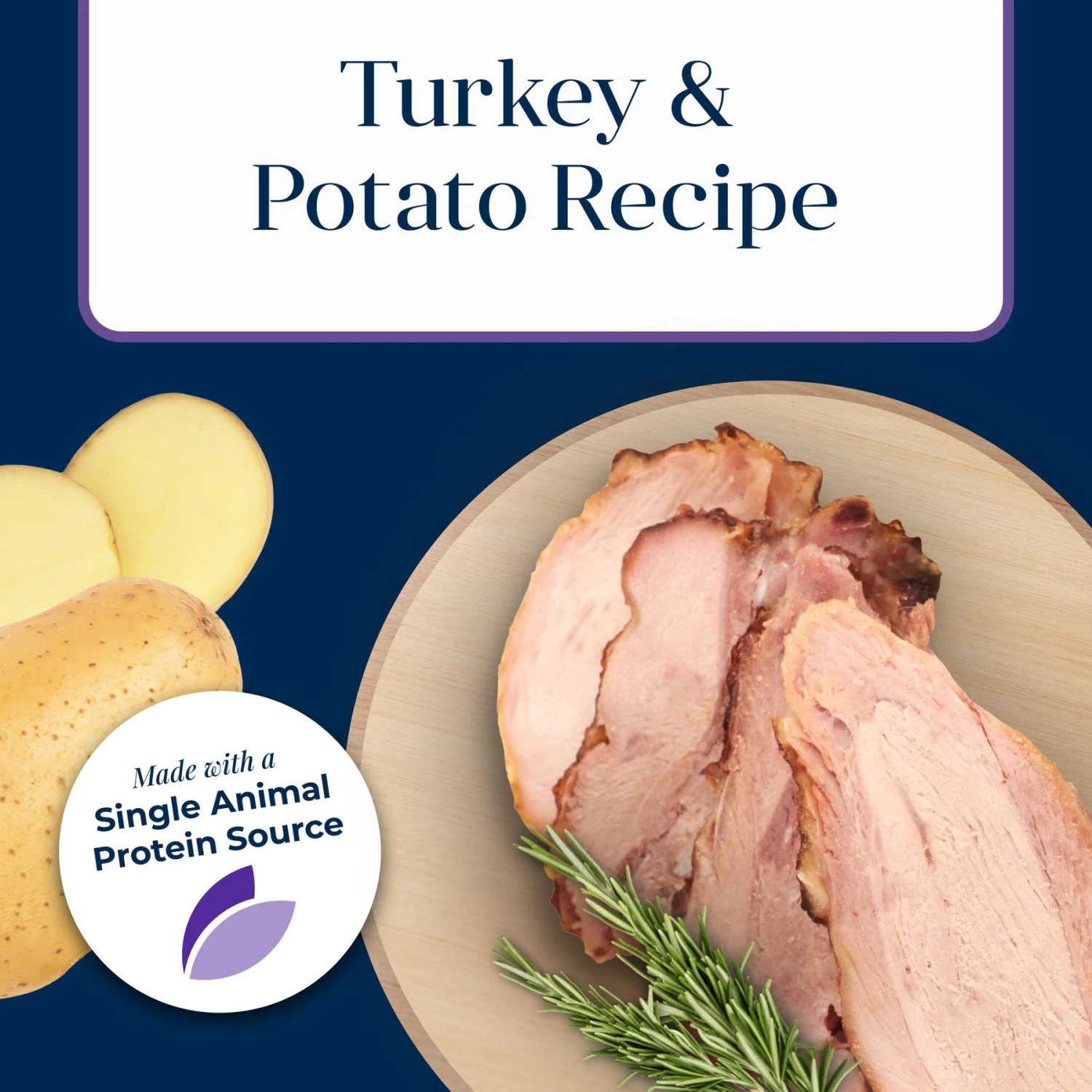 Blue Buffalo Basics Skin & Stomach Care Grain-Free Turkey & Potato Senior Canned Dog Food - Image 4