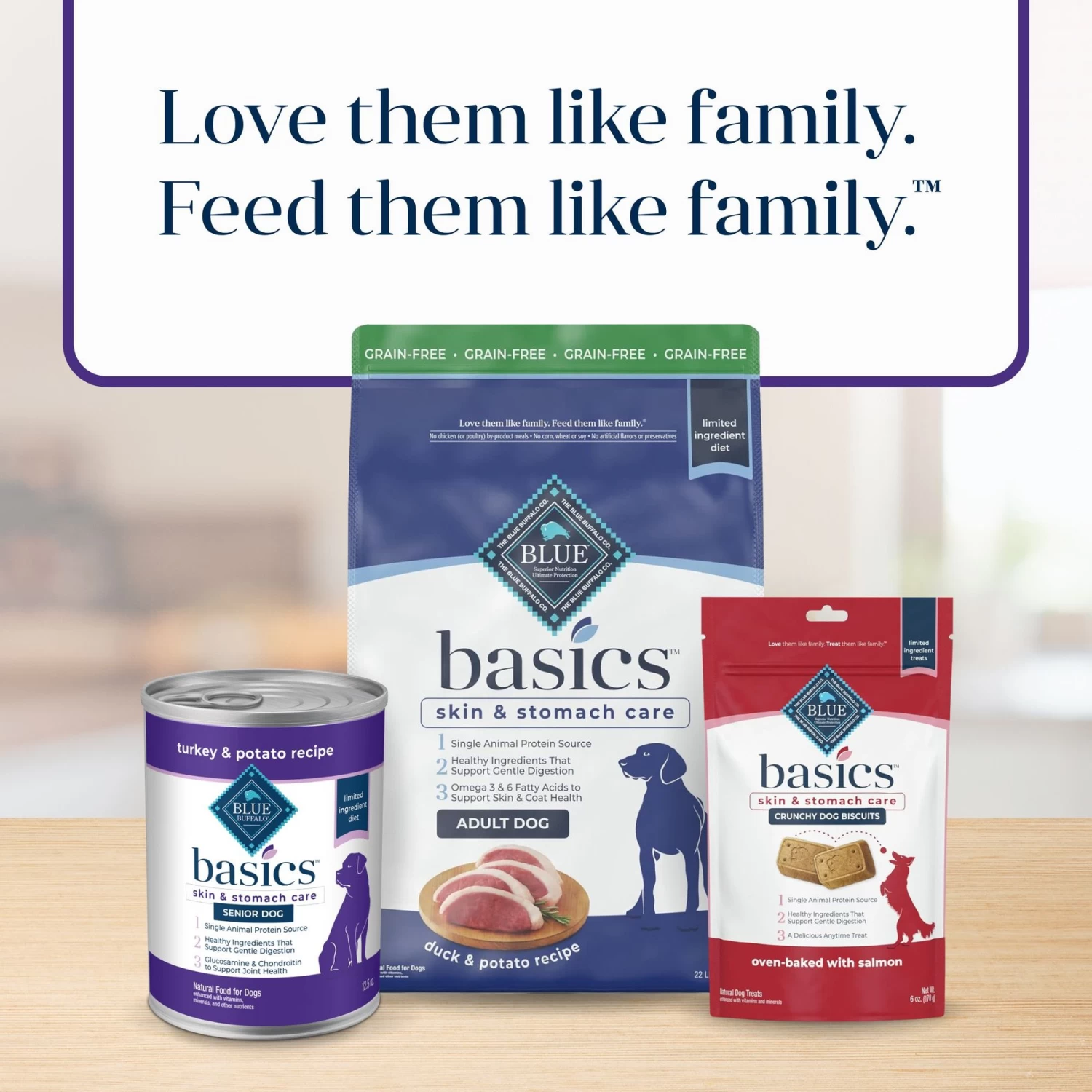 Blue Buffalo Basics Skin & Stomach Care Grain-Free Turkey & Potato Senior Canned Dog Food - Image 8