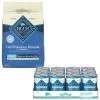 Blue Buffalo Life Protection Formula Adult Chicken & Brown Rice Recipe Dry Dog Food & Blue Buffalo Homestyle Recipe Chicken Dinner With Garden Vegetables & Brown Rice Canned Dog Food