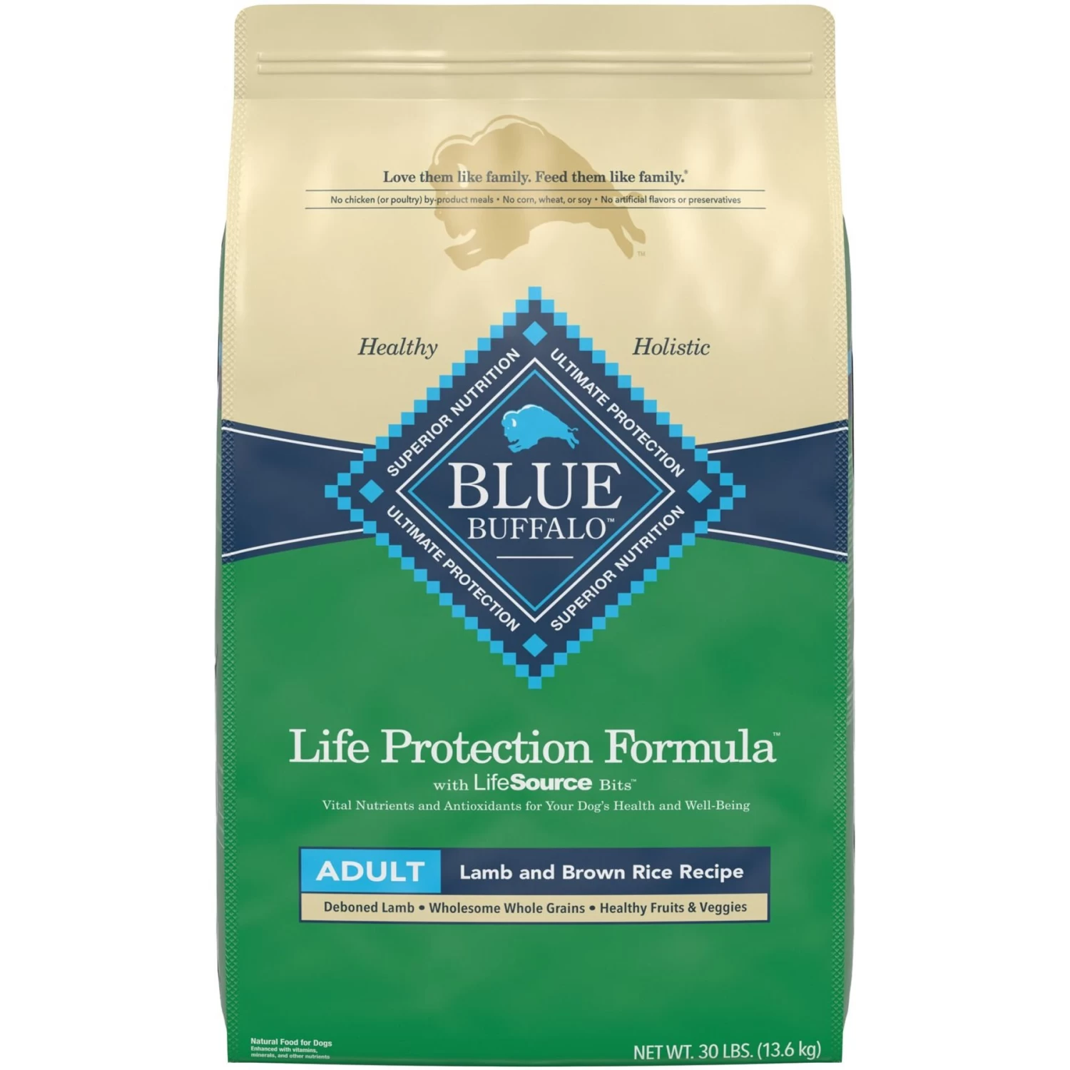 Blue Buffalo Life Protection Formula Adult Lamb & Brown Rice Recipe Dry Dog Food & Blue Buffalo Homestyle Recipe Lamb Dinner With Garden Vegetables Canned Dog Food - Image 6