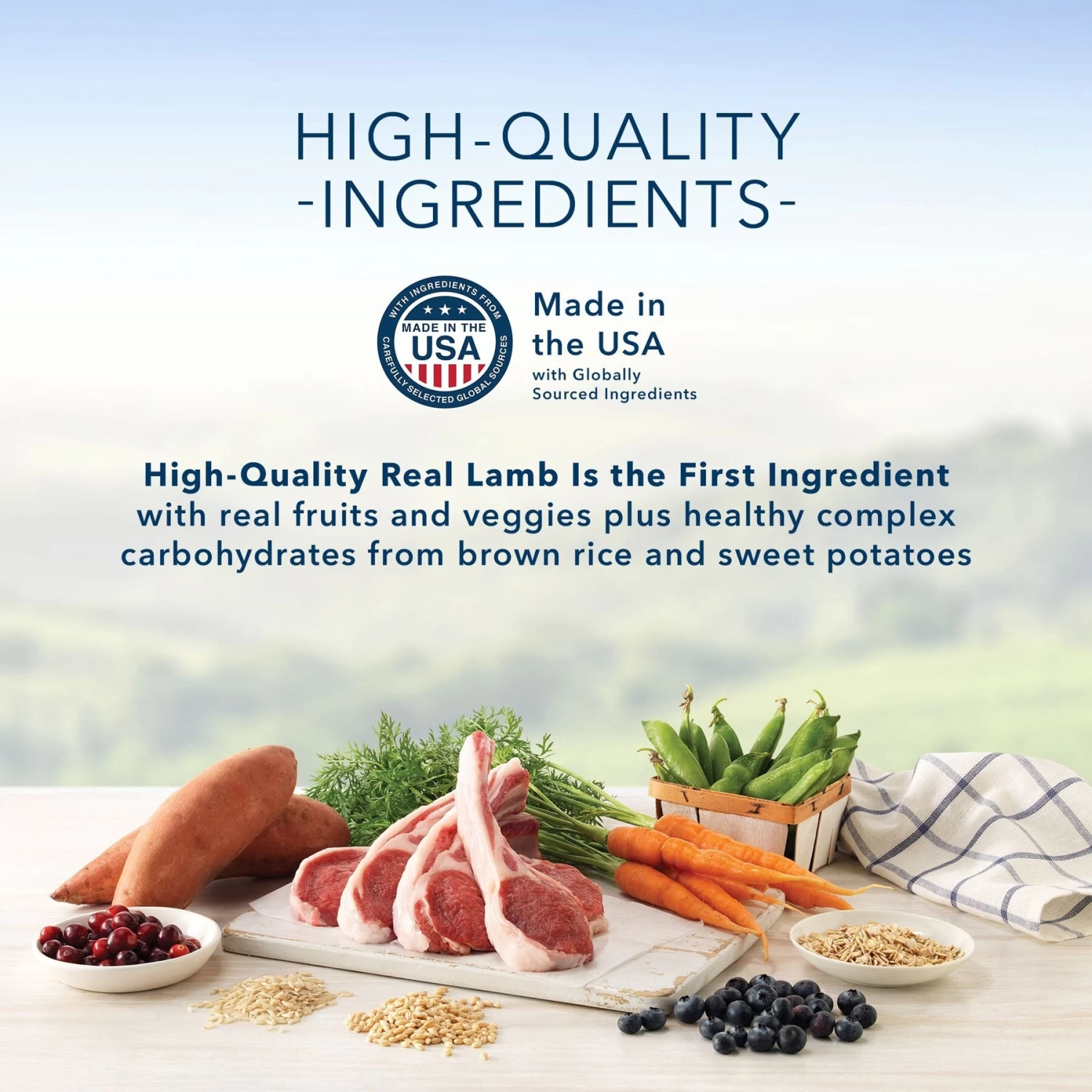 Blue Buffalo Life Protection Formula Adult Lamb & Brown Rice Recipe Dry Dog Food & Blue Buffalo Homestyle Recipe Lamb Dinner With Garden Vegetables Canned Dog Food - Image 8