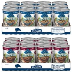 Blue Buffalo Blue's Hearty Beef Stew Grain-Free Canned Dog Food & Blue Buffalo Blue's Country Chicken Stew Grain-Free Canned Dog Food