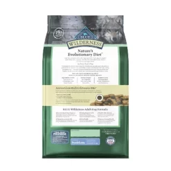 Blue Buffalo Wilderness Adult Dry Dog Food With Duck & Chicken Flavor - 4.5lbs