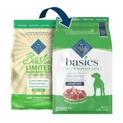 Blue Buffalo Basics Limited Ingredient Diet Grain Free Lamb & Potato Recipe Adult Dry Dog Food