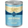Blue Buffalo Freedom Grain Free Wet Dog Food Chicken Recipe Puppy - 12.5oz/12ct Pack