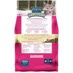 Blue Buffalo Wilderness High Protein Natural Adult Dry Cat Food With Salmon