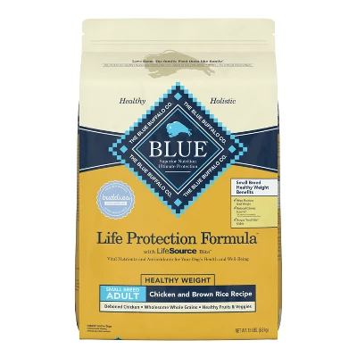 Blue Buffalo Life Protection Formula Natural Adult Small Breed Healthy Weight Dry Dog Food With Chicken And Brown Rice - Image 12