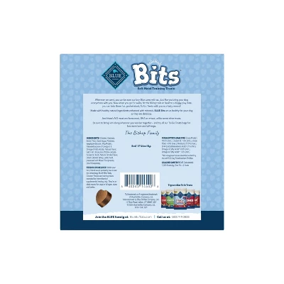 Blue Buffalo Bits To Go Multipack Chicken Flavor Dry Dog Food - 1oz/12ct