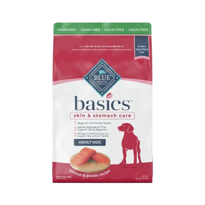 Blue Buffalo Basics Limited Ingredient Diet Grain Free Salmon & Potato Recipe Adult Dry Dog Food - Image 12