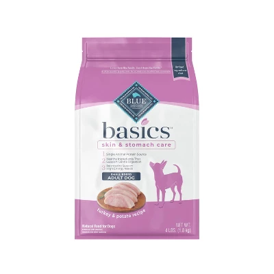 Blue Buffalo Basics Limited Ingredient Diet Turkey & Potato Recipe Small Breed Dry Dog Food - Image 10