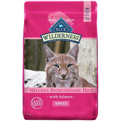 Blue Buffalo Wilderness High Protein Natural Adult Dry Cat Food With Salmon - Image 8