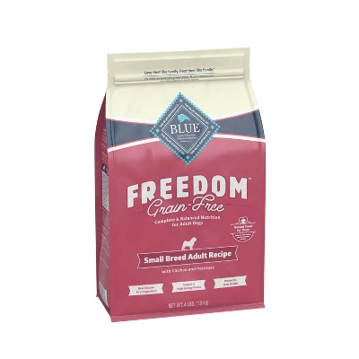 Blue Buffalo Freedom Grain Free With Chicken, Peas & Potatoes Small Breed Dry Dog Food - Image 4