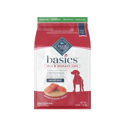 Blue Buffalo Basics Limited Ingredient Diet Grain Free Salmon & Potato Recipe Adult Dry Dog Food - Image 10