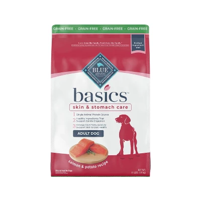 Blue Buffalo Basics Limited Ingredient Diet Grain Free Salmon & Potato Recipe Adult Dry Dog Food - Image 11