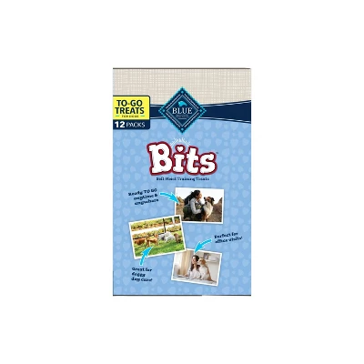 Blue Buffalo Bits To Go Multipack Beef Flavor Dry Dog Food - 1oz/12ct - Image 2