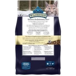 Blue Buffalo Wilderness Grain Free With Chicken Mature Premium Dry Cat Food