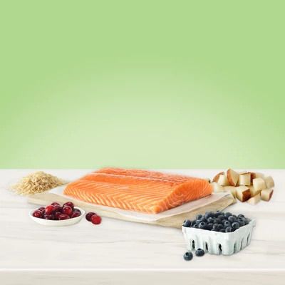 Blue Buffalo True Solutions Perfect Coat Skin And Coat Care Salmon Flavor Adult Dry Cat Food - 11lb - Image 3